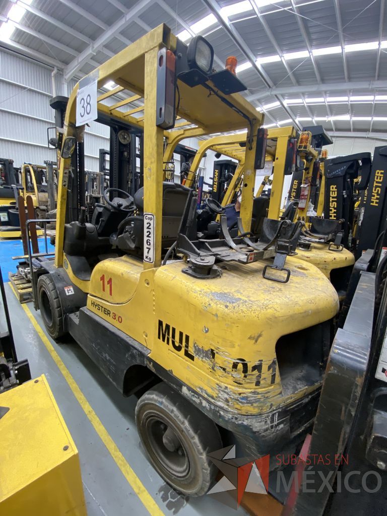 Lote 018 - Montacargas Hyster H3.0XT, Contrabalanceado, Combustión Gas, Año 2016 - Imagen 22