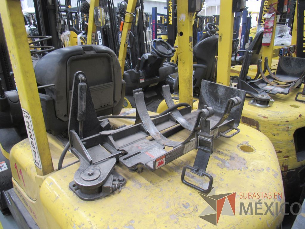 Lote 018 - Montacargas Hyster H3.0XT, Contrabalanceado, Combustión Gas, Año 2016 - Imagen 17