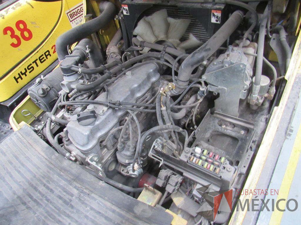 Lote 018 - Montacargas Hyster H3.0XT, Contrabalanceado, Combustión Gas, Año 2016 - Imagen 12