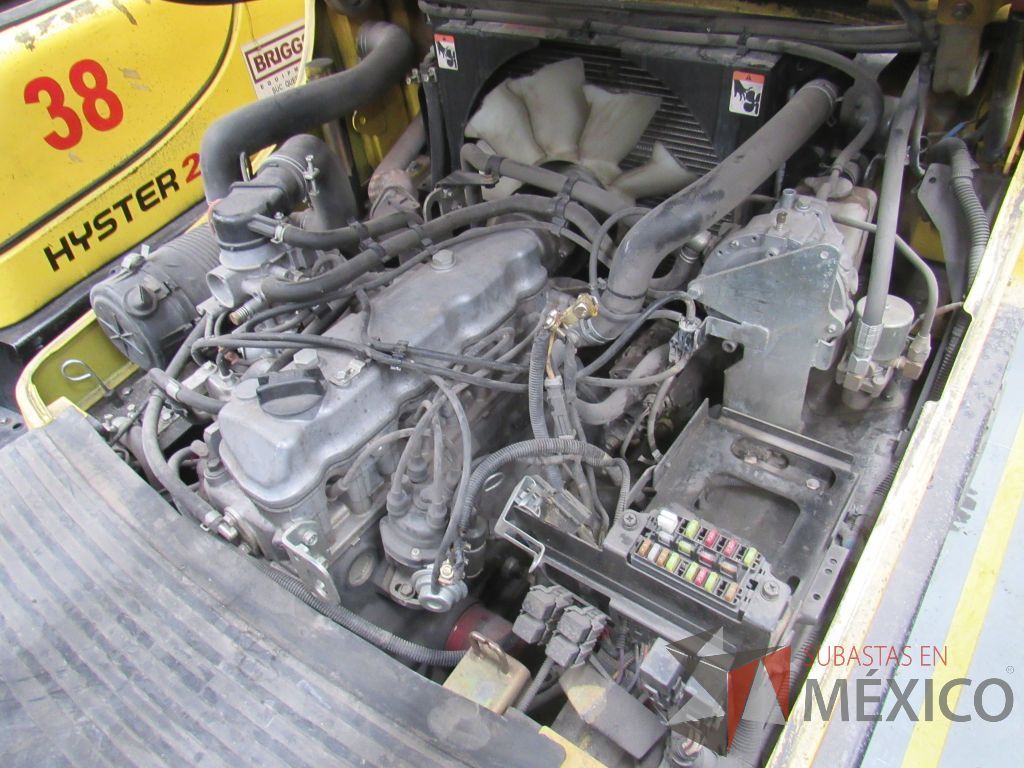 Lote 018 - Montacargas Hyster H3.0XT, Contrabalanceado, Combustión Gas, Año 2016 - Imagen 10