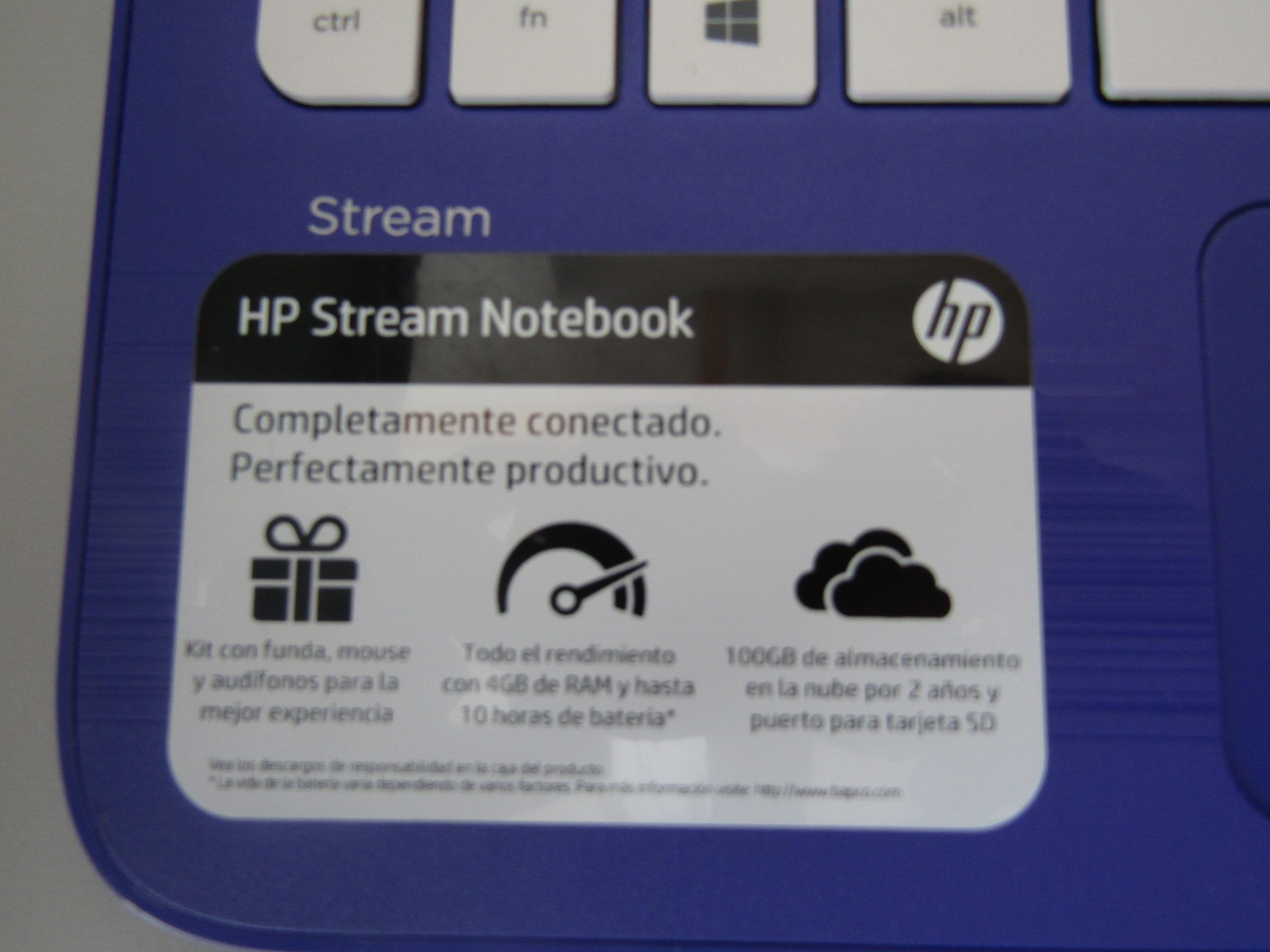 Lote 005 - HP Stream Laptop 11-y0XX, RAM 4.00 GB con funda y cargador - Imagen 5