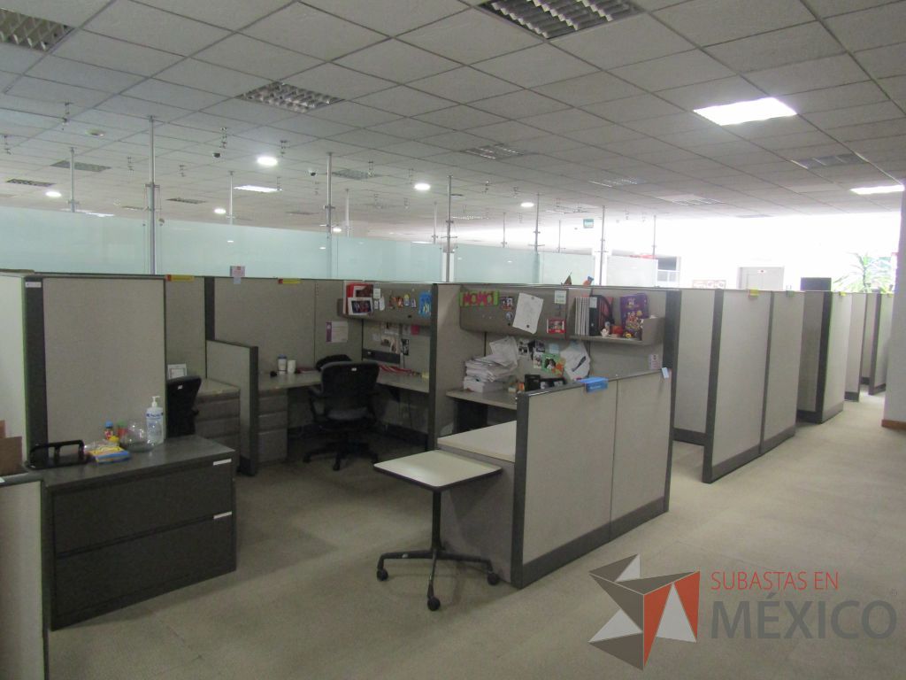 Lote 012 - Estación de trabajo para 2 personas de mampara alta con 2 gavetas - Imagen 2