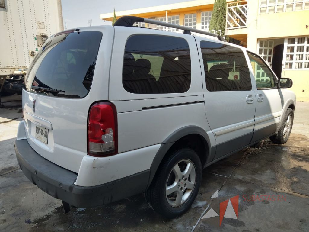 Lote 005 - Camioneta Pontiac 2007, para 7 Pasajeros, Automática, Montana SV6 - Imagen 2