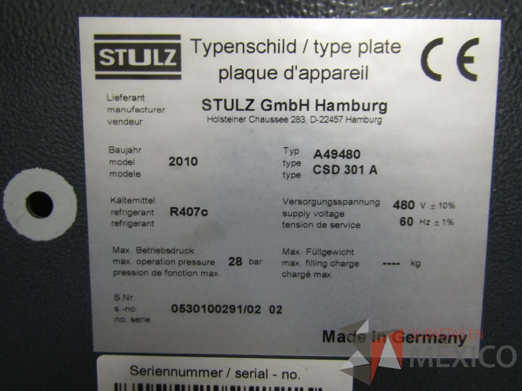 Lote 499 - Condensadora de dos ventiladores a 230V, 60 Hz y Sistema de Refrigeración de precisión CyberAir de 8 TR. - Imagen 22