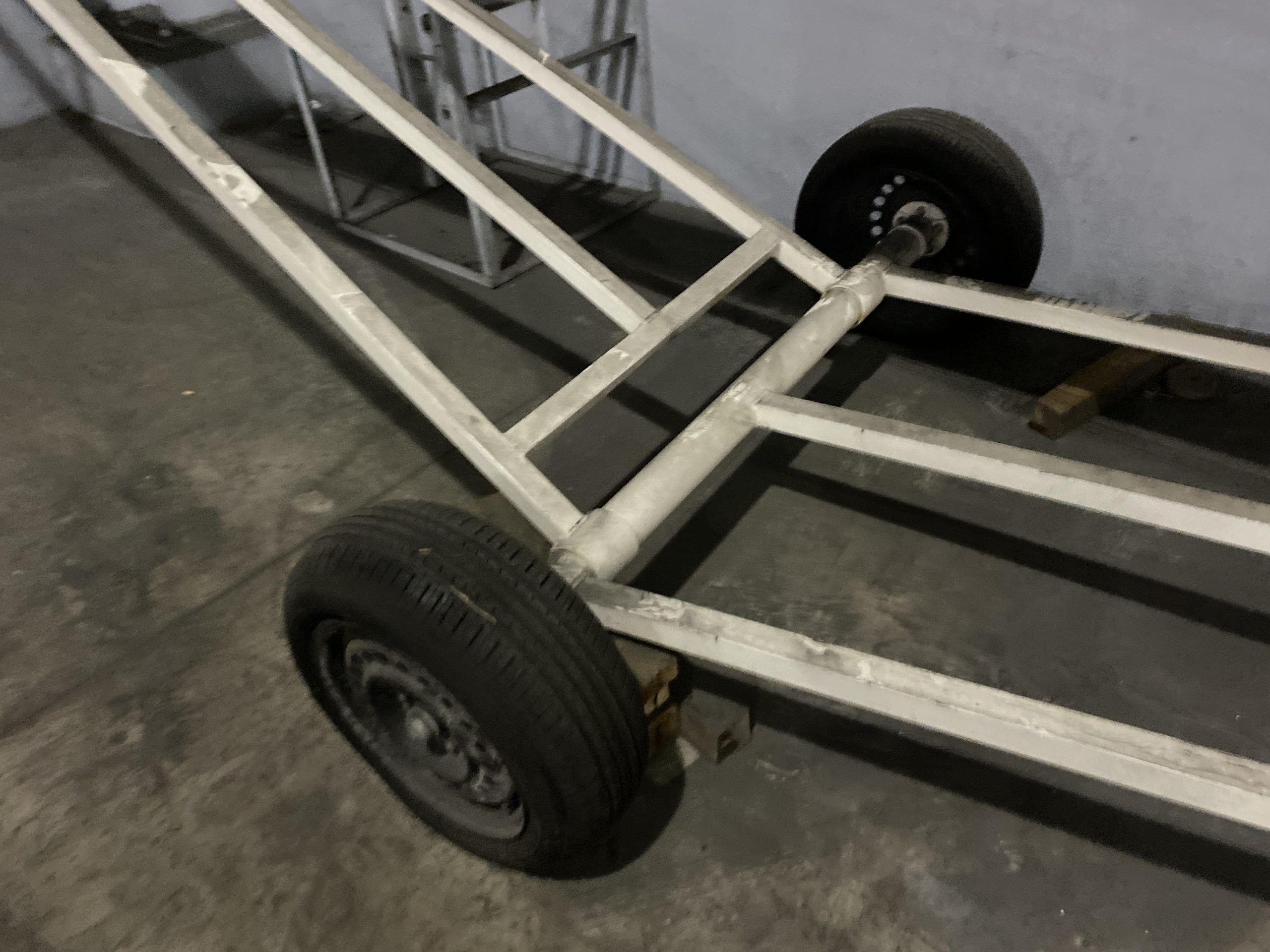 Lote 003 - Transportador para granos, helicoidal de bazuca metálica con ruedas color blanco - Imagen 32