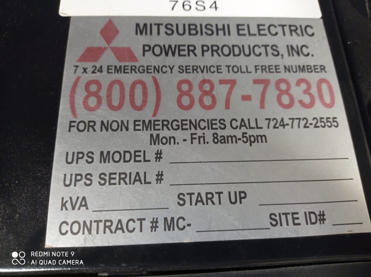 Lote 088 - UPS, Modelo: UP1133A-A403SU-2, Marca: Mitsubishi Electric y Mando de baterias - Imagen 39