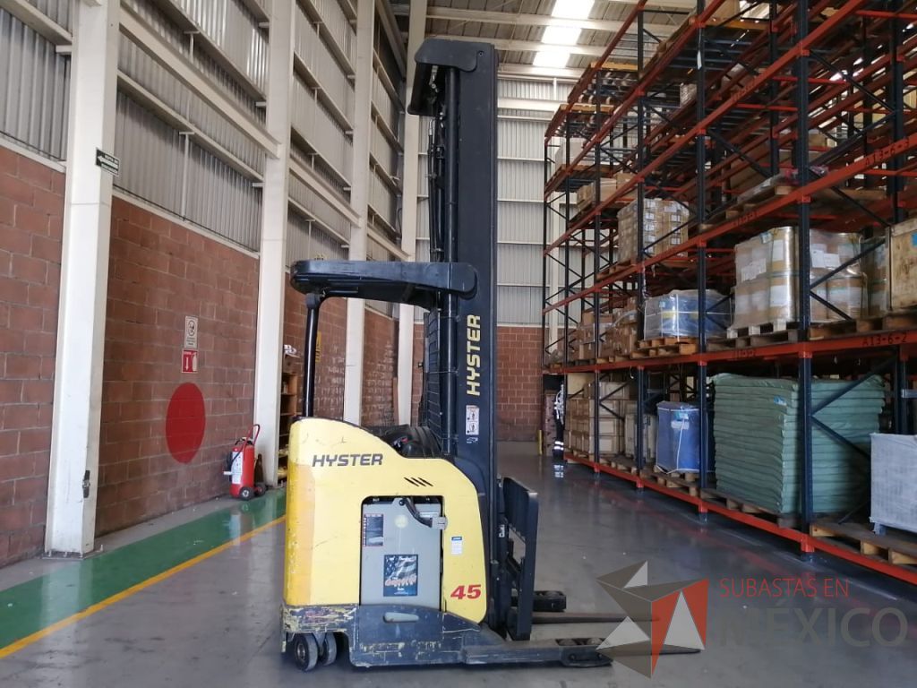 Lote 004 - Montacargas Eléctrico, Hyster N45ZR2-18.5, Año: 2015 - Imagen 6
