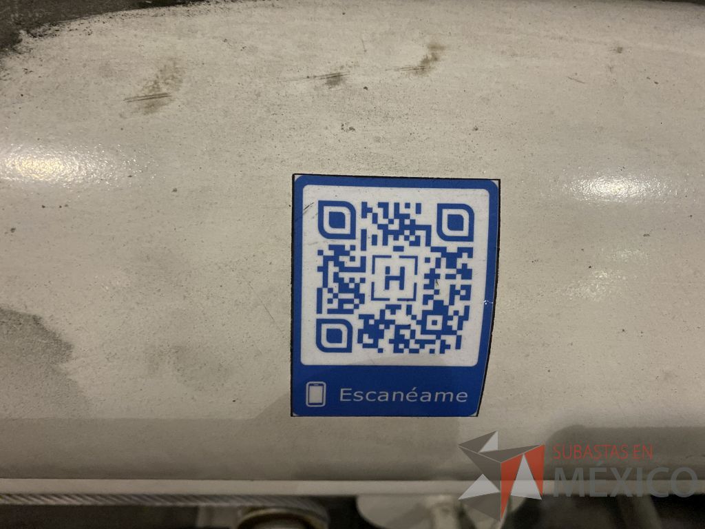 Lote 003 - Transportador para granos, helicoidal de bazuca metálica con ruedas color blanco - Imagen 18