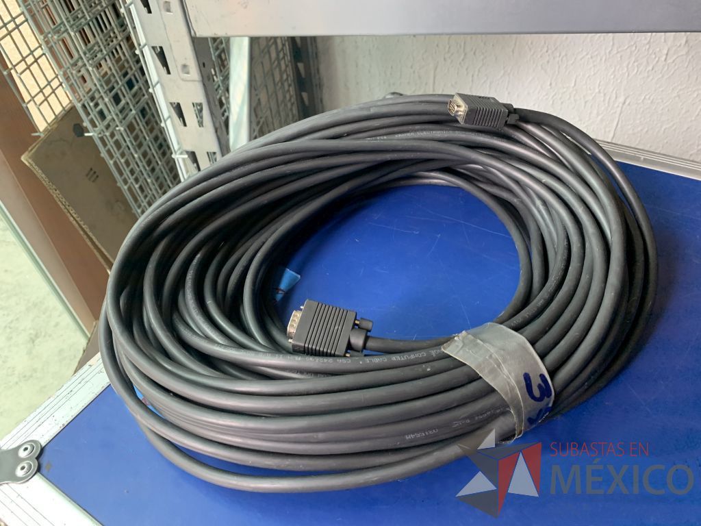 Lote 045 - 4 Distribuidores de video VGA. Incluye 4 cable VGA marca Kramer de 30m - Imagen 21