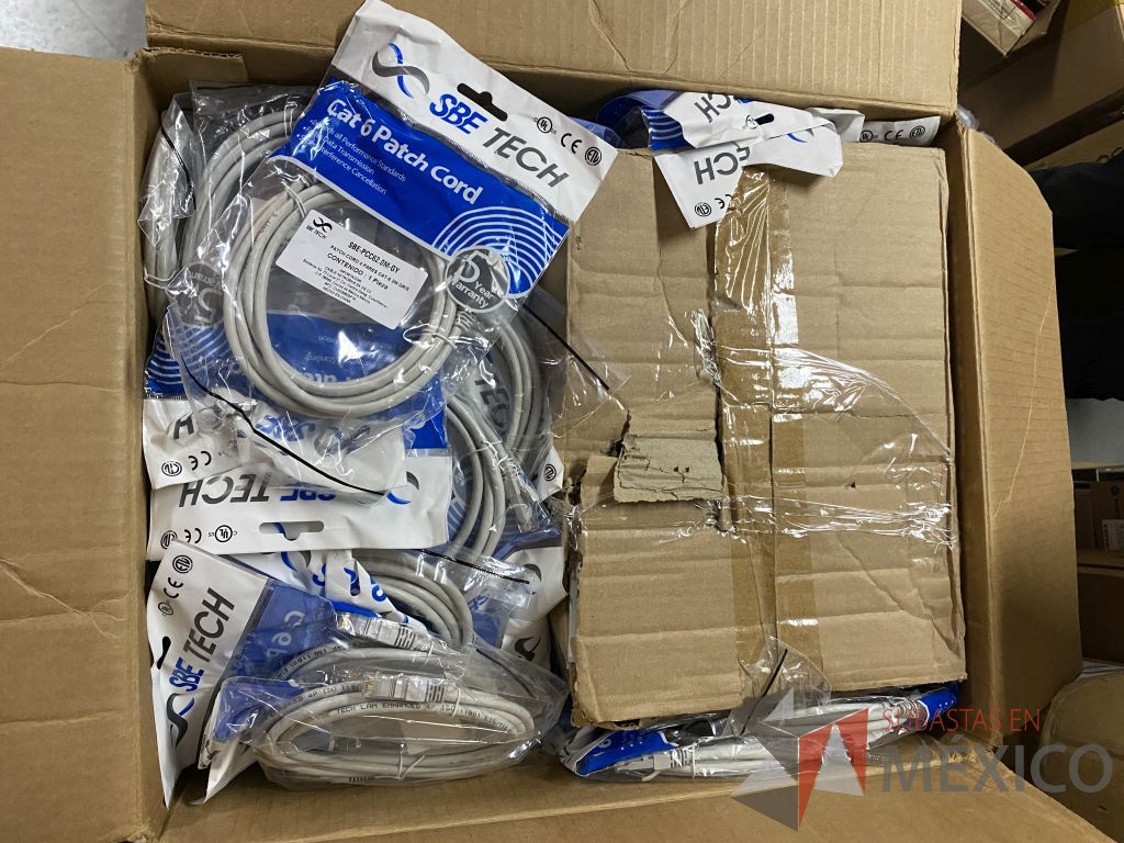 Lote 198 - 778 Cables de red UTP categoria 6 de 2 metros color gris - Imagen 12