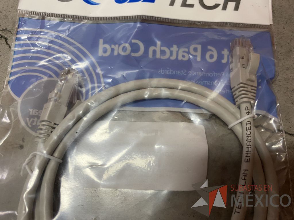 Lote 198 - 778 Cables de red UTP categoria 6 de 2 metros color gris - Imagen 23