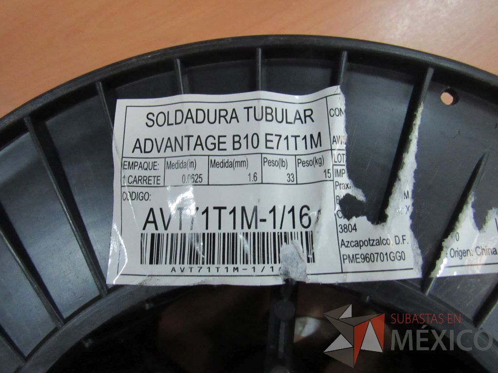 Lote 300 - 5 pzas. de Soldadura tubular select 70TR 3/32, 5 Adaptadores porta carrete p/tubular de 3/32 Miller... - Imagen 56