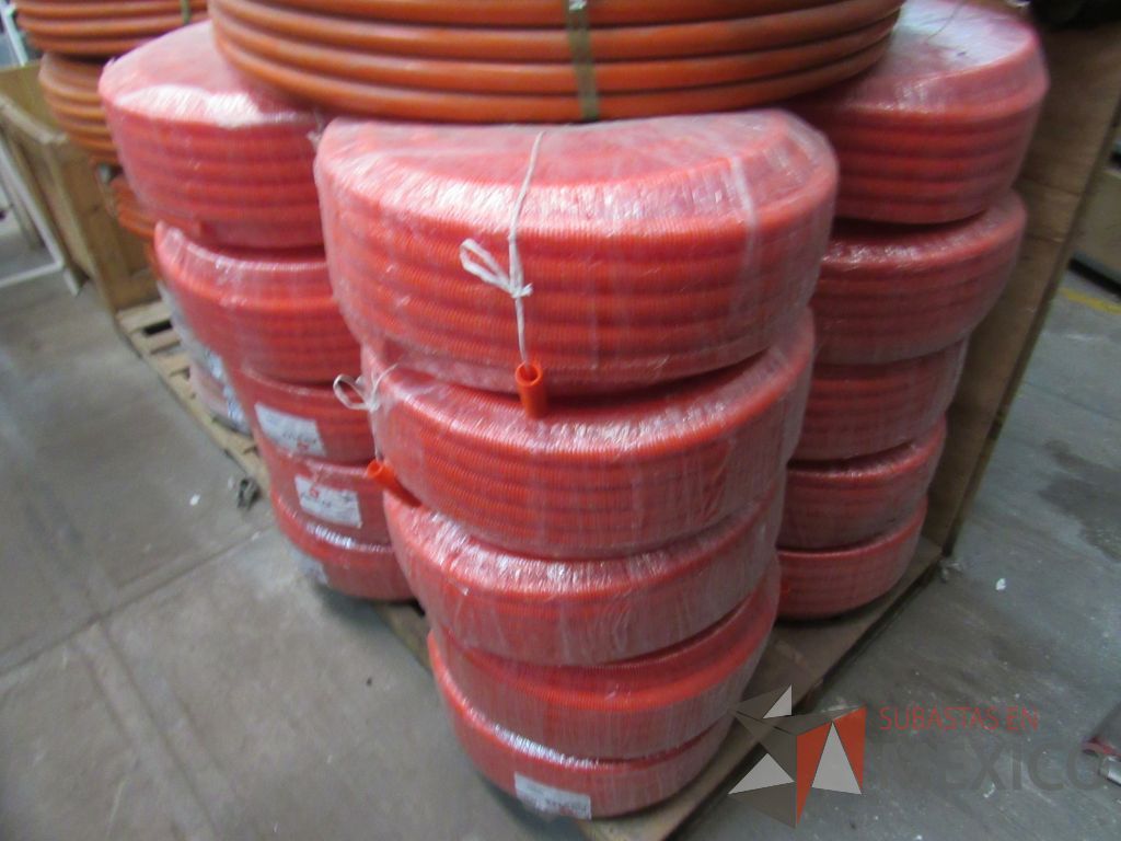 Lote 263 - 750 Metros poliducto flex naranja, 1000 Metros de poliductos rigido naranja... - Imagen 4
