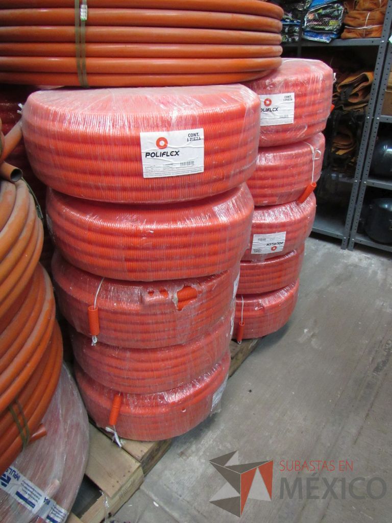 Lote 263 - 750 Metros poliducto flex naranja, 1000 Metros de poliductos rigido naranja... - Imagen 6