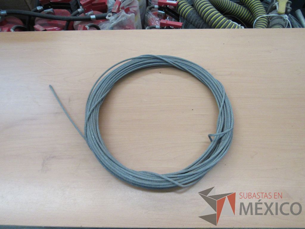 Lote 266 - 1 Cadena eslabón 3/8, 1 Cadena eslabón 1/4, 65 Cable de acero 3/16... - Imagen 3