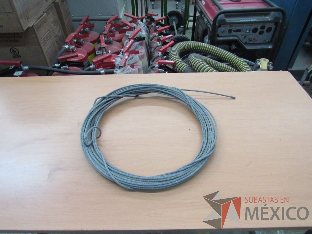 Lote 266 - 1 Cadena eslabón 3/8, 1 Cadena eslabón 1/4, 65 Cable de acero 3/16... - Imagen 10
