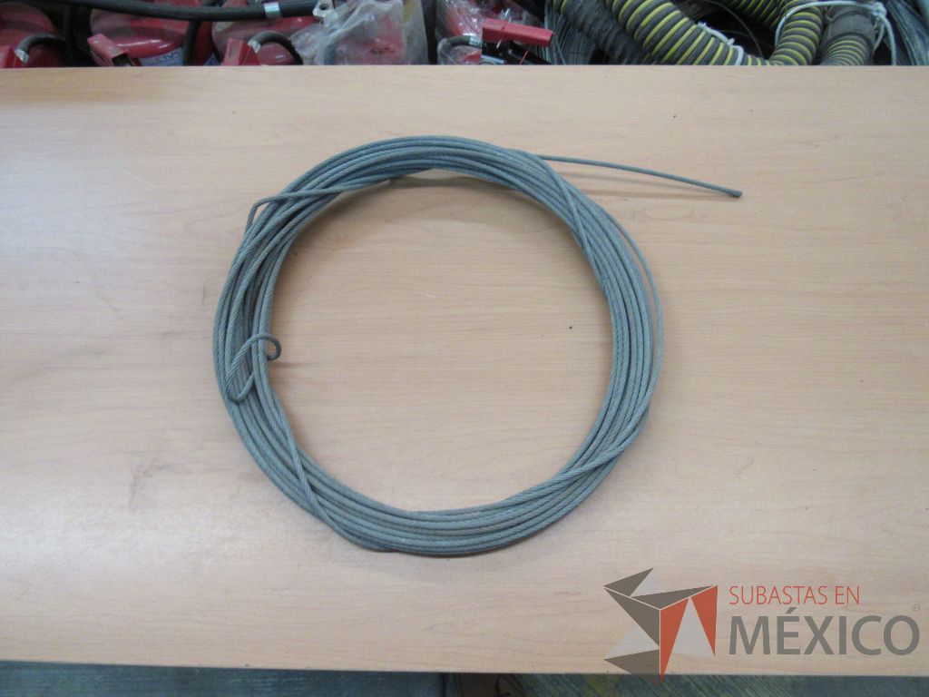 Lote 266 - 1 Cadena eslabón 3/8, 1 Cadena eslabón 1/4, 65 Cable de acero 3/16... - Imagen 11