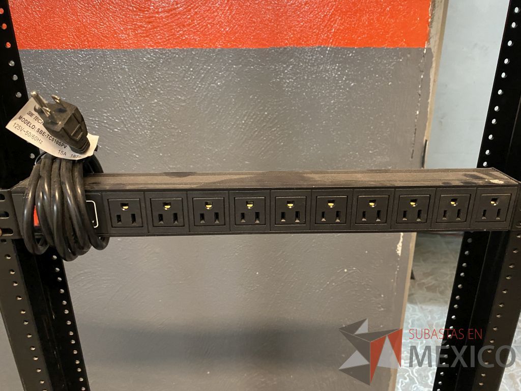 Lote 210 - 4 Racks estandar metalico de 19" para piso de 210 mm PZA - Imagen 7