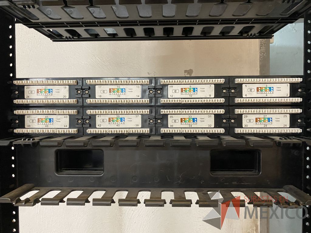 Lote 210 - 4 Racks estandar metalico de 19" para piso de 210 mm PZA - Imagen 12