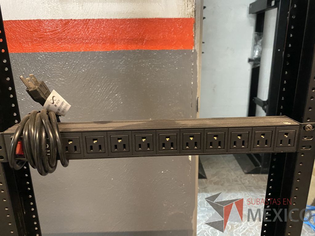 Lote 210 - 4 Racks estandar metalico de 19" para piso de 210 mm PZA - Imagen 16