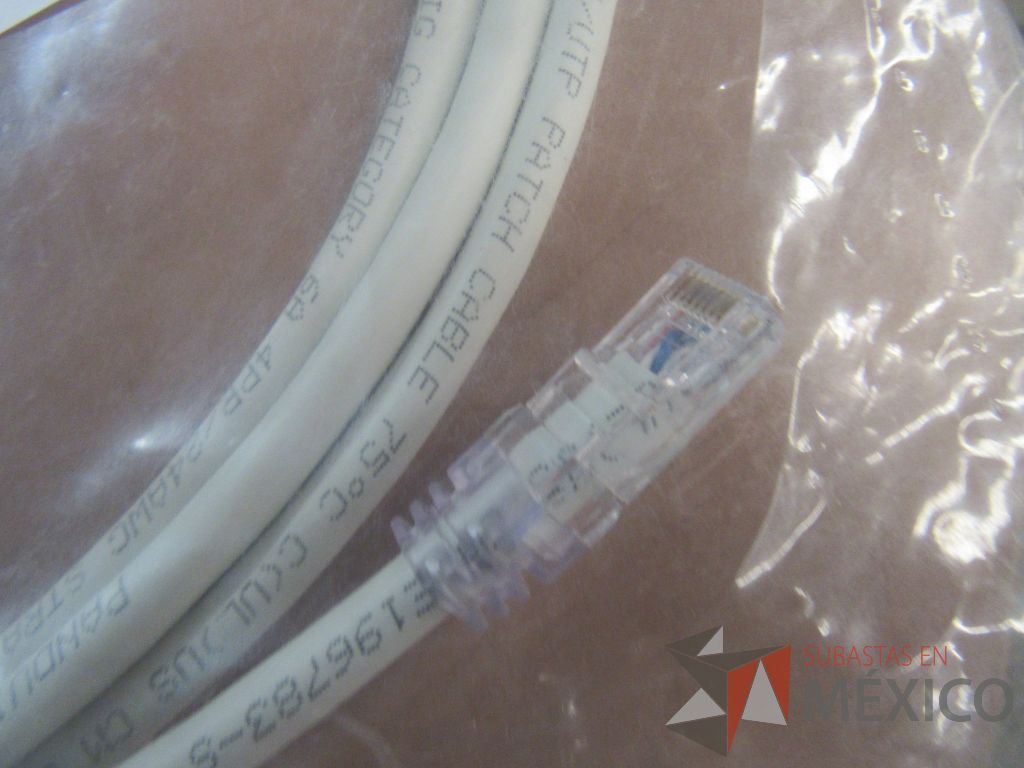 Lote 200 - 347 Cables de red UTP categoria 6 de 3 metro color azul - Imagen 3
