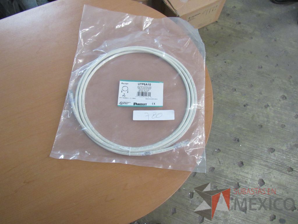 Lote 200 - 347 Cables de red UTP categoria 6 de 3 metro color azul