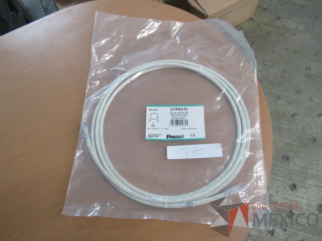 Lote 200 - 347 Cables de red UTP categoria 6 de 3 metro color azul - Imagen 6