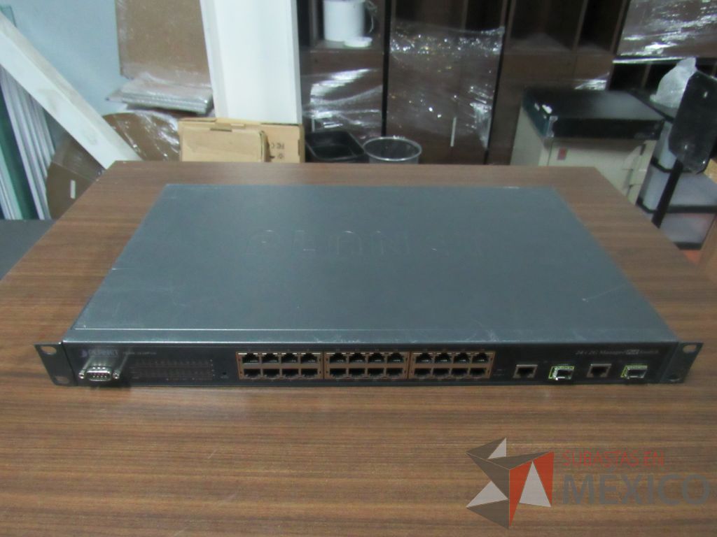 Lote 037 - Switch Planet de 24 puertos 10/100 Mbps + 2 Gigabit TP/SFP - Layer 2 Managed Switch, Modelo FGSW2620PVM - Imagen 5