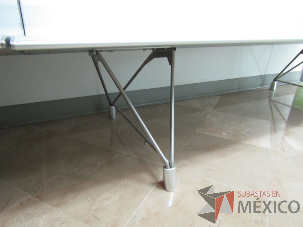 Lote 505 - Banca metálica para 3 personas color gris - Imagen 5