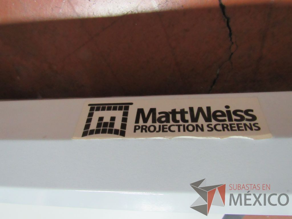 Lote 067 - Pantalla para proyector Mattweiss - Imagen 6