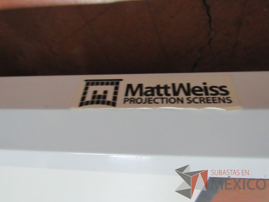 Lote 067 - Pantalla para proyector Mattweiss - Imagen 7