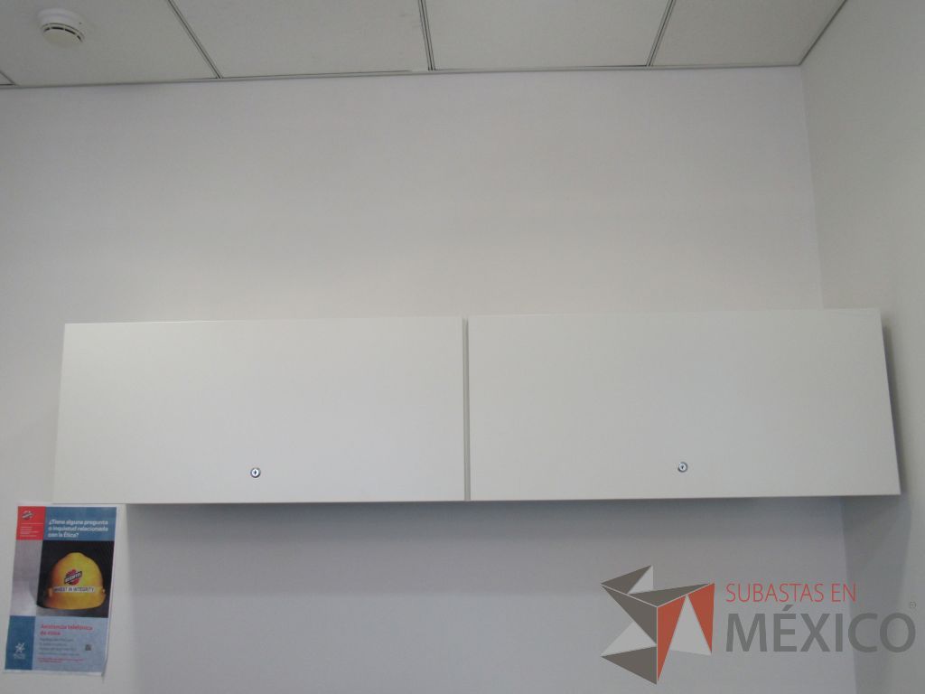 Lote 012 - Gaveta empotrada con 2 puertas corredizas color blanco - Imagen 6