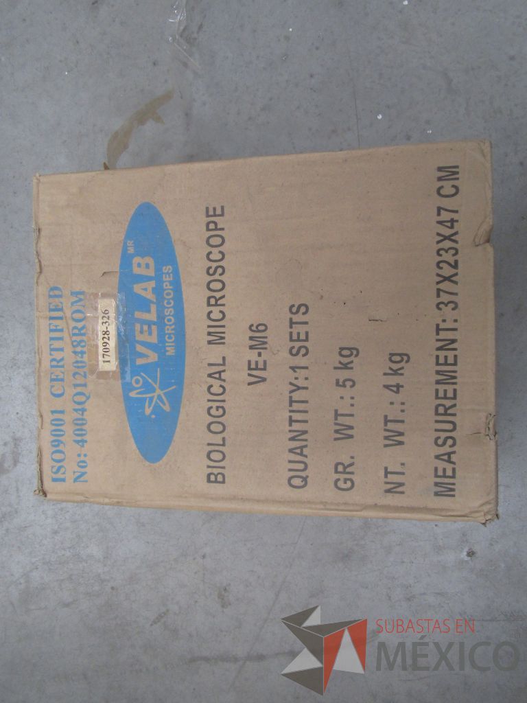 Lote 032 - Microscopio VELAB, Modelo VE-M6 - Imagen 9