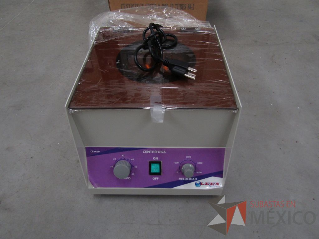 Lote 039 - Centrifugadora para 12 tubos de 20 ml LEEX, Modelo: CE1420