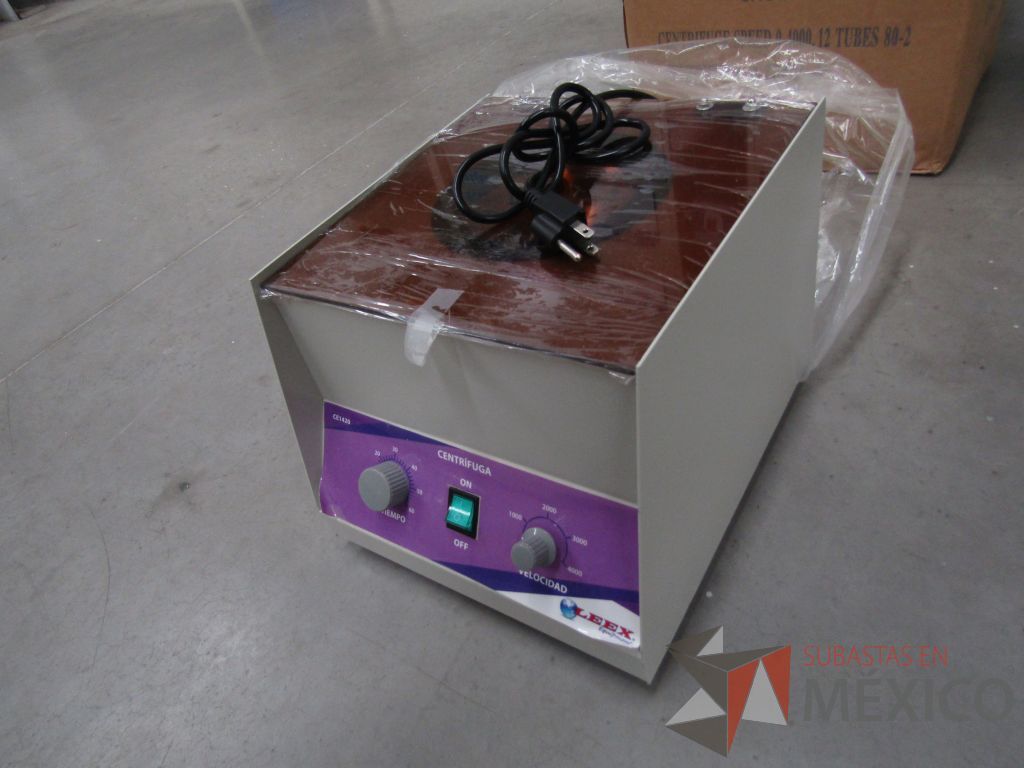 Lote 039 - Centrifugadora para 12 tubos de 20 ml LEEX, Modelo: CE1420 - Imagen 3