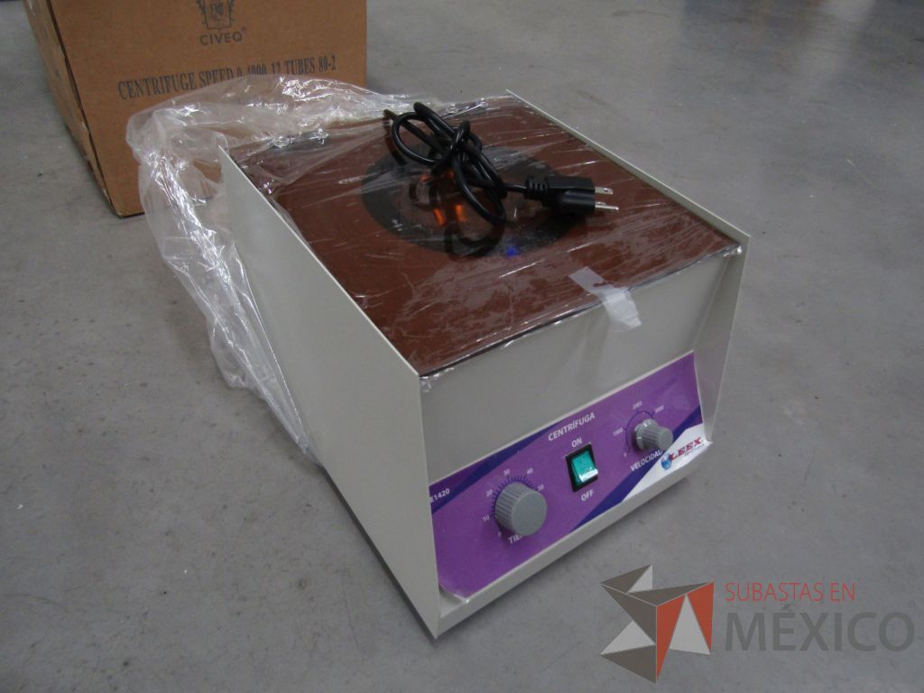 Lote 039 - Centrifugadora para 12 tubos de 20 ml LEEX, Modelo: CE1420 - Imagen 4