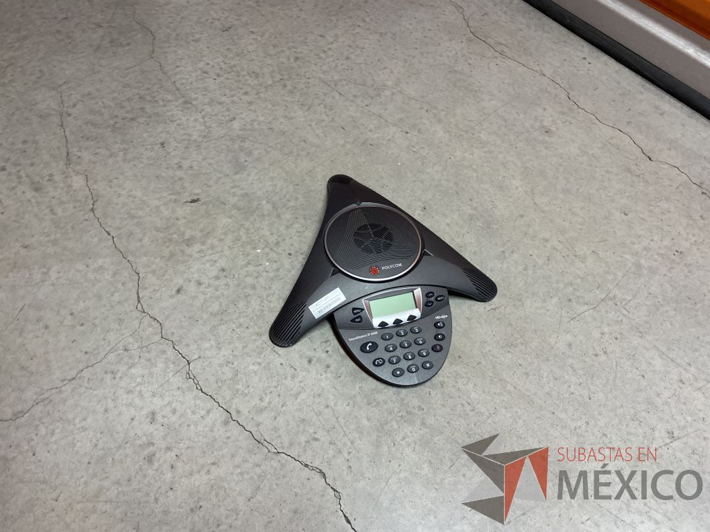 Lote 152 - Teléfono de audio conferencia color negro (Puerto 1GB) Polycom, Modelo: Sound Point 6000 - Imagen 11