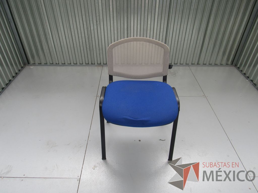 Lote 036 - 2 Sillas de visita con 4 patas metálicas - Imagen 8