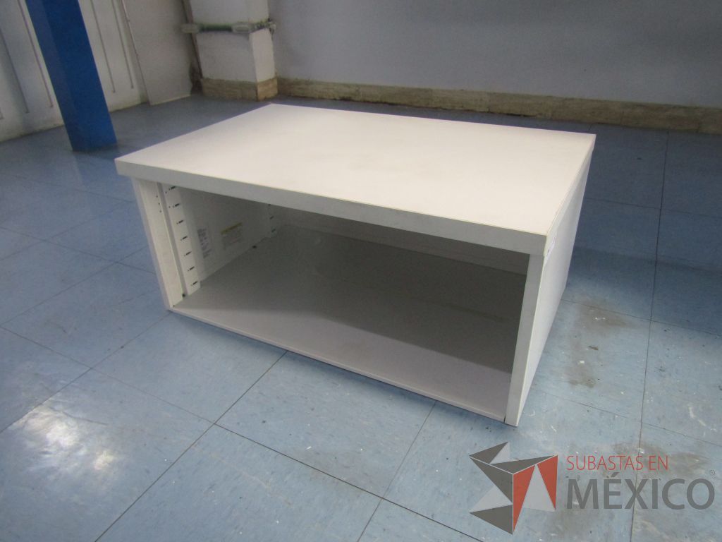 Lote 048 - 5 Gabinetes metálico con 1 espacio color blanco - Imagen 7