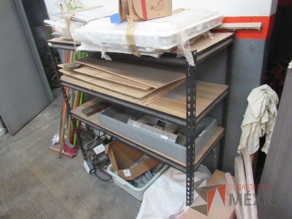 Lote 179 - Organizador de 32 cm y Anaquel metálico de 4 entrepaños - Imagen 10