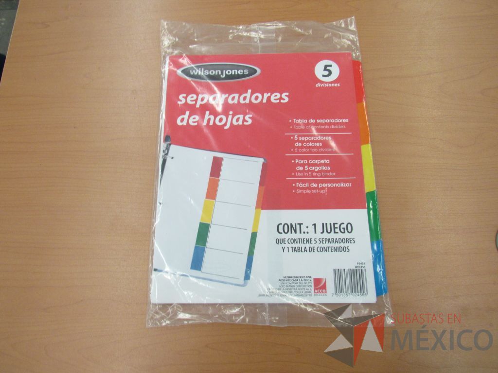 Lote 098 - Sujetadores, protectores y paquetes de sujeta documentos - Imagen 27
