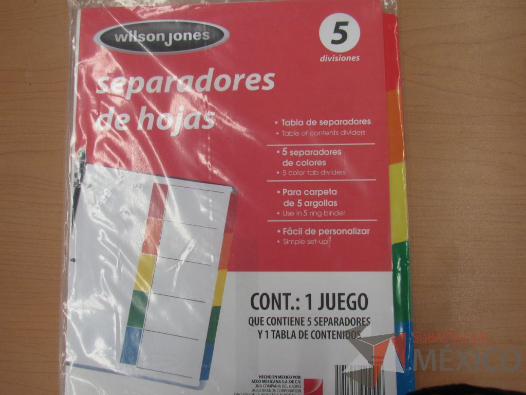 Lote 098 - Sujetadores, protectores y paquetes de sujeta documentos - Imagen 28