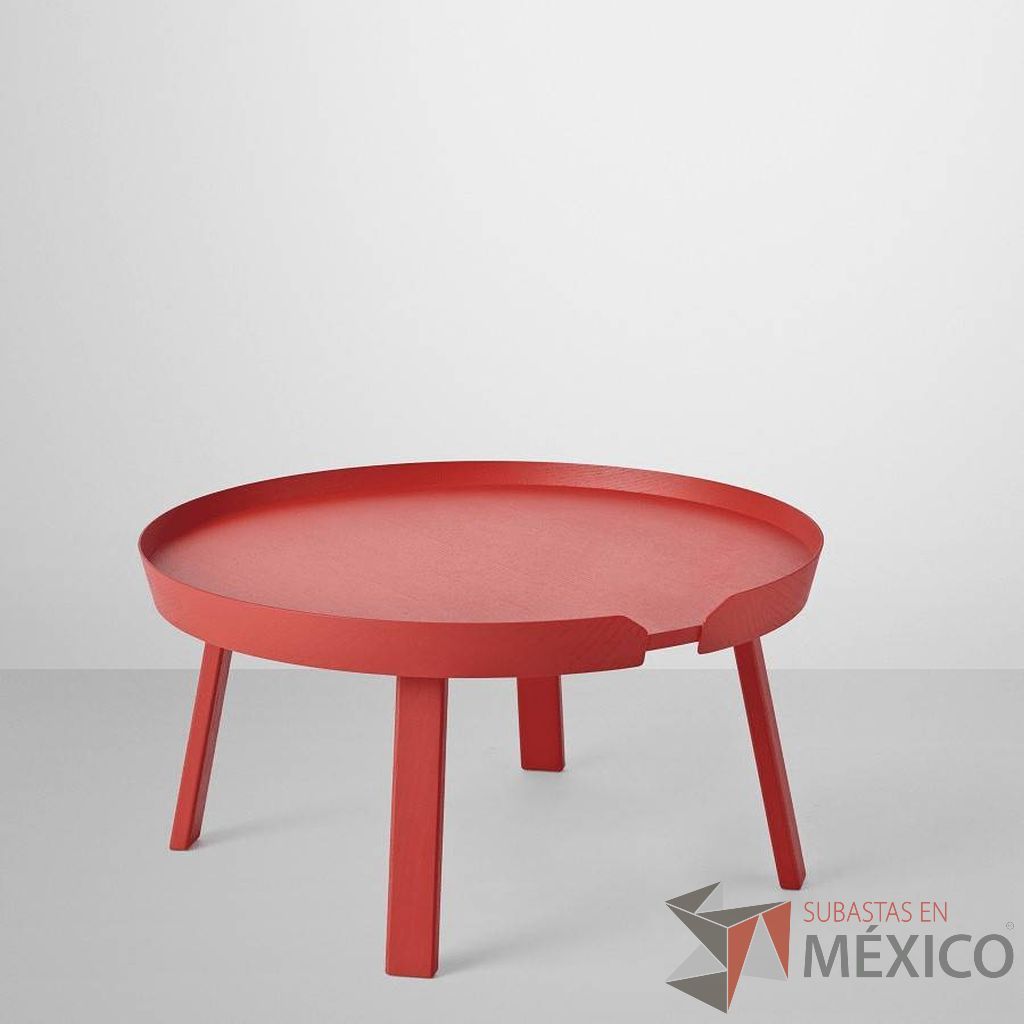 Lote 206 -Mesa de Centro Around S Rojo, Muuto