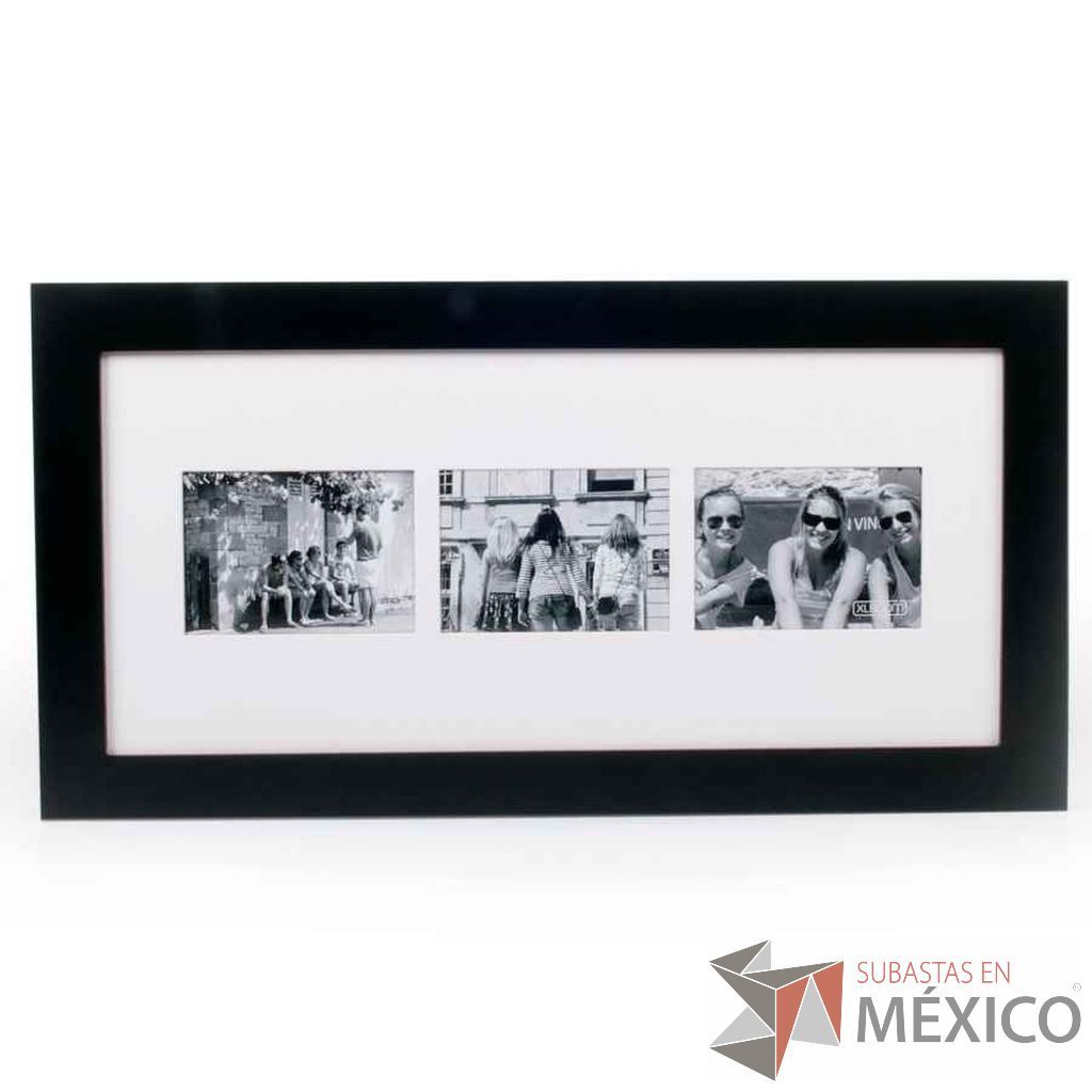 Lote 0522 - Portaretratos Image Frame 3 Fotos 13x18cm Negro