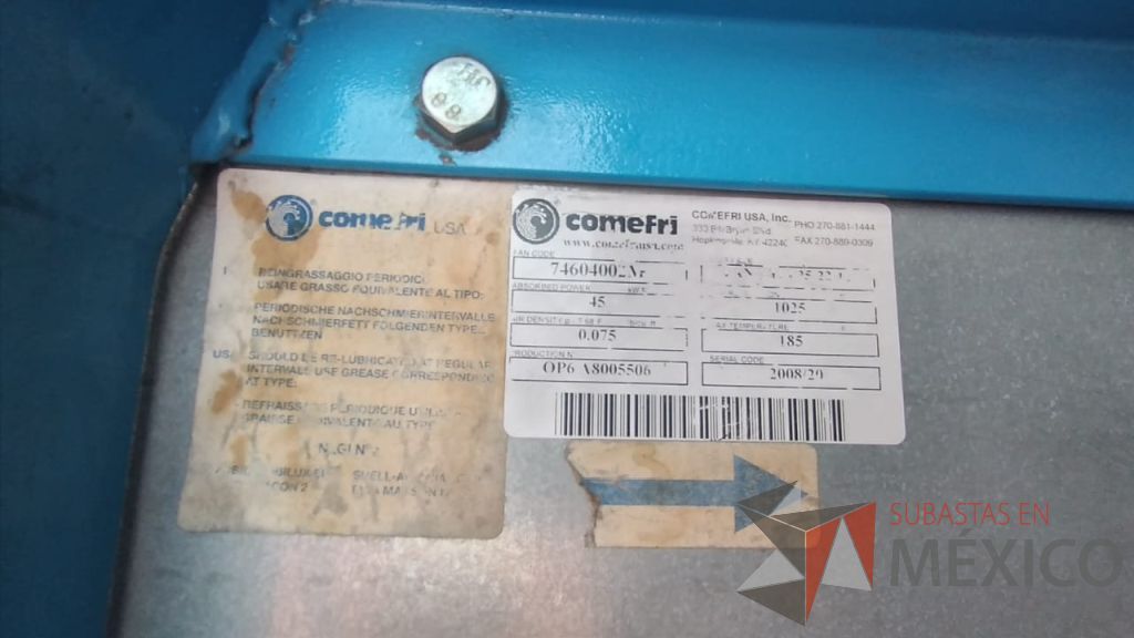 Lote 002 - Aire acondicionado YORK, Modelo: YPAL050CFC46BBDX, 50 TR, con 4 ventiladores. - Imagen 27