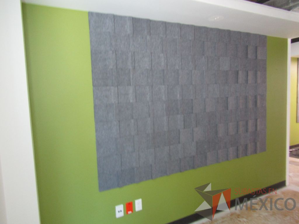 Lote 167 - 8 Paneles decorativos de absorción acústica en color gris - Imagen 4
