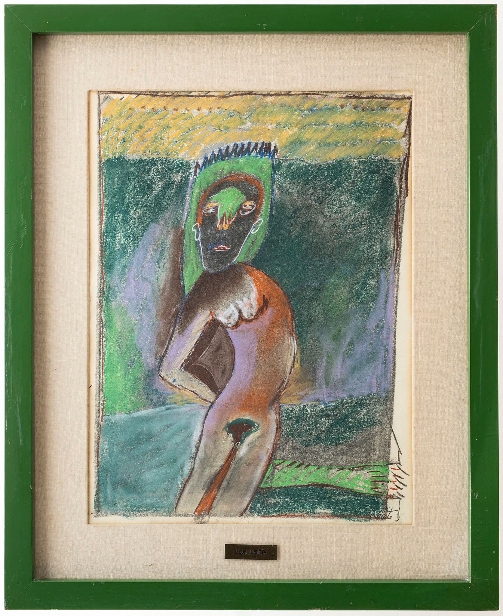 Lote 020 - Jesús Urbieta - Se desconoce título - Mixta - Imagen 2