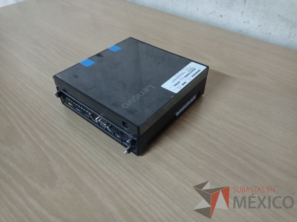 Lote 215 - Desktop Tiny Lenovo, ThinkCentre M710Q, Disco Duro 128 MB, 8GB RAM, Monitor 20" - Imagen 8