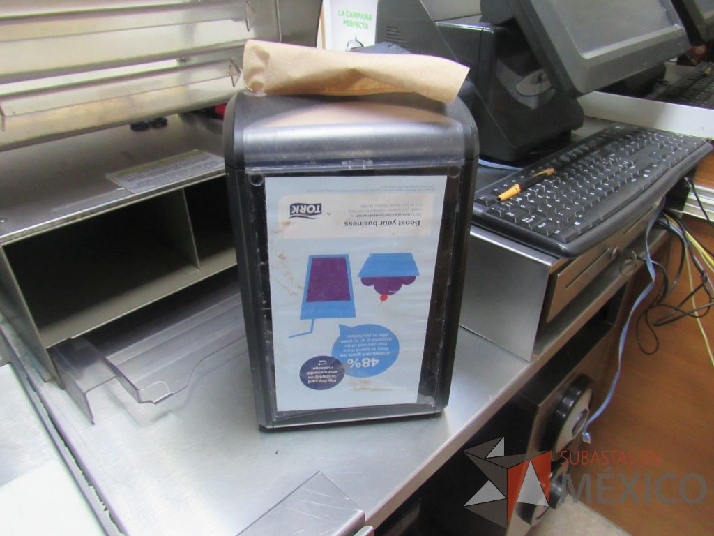 Lote 020 - Despachador para servilletas, Exhibidor de galletas y acomodador de vasos - Imagen 4