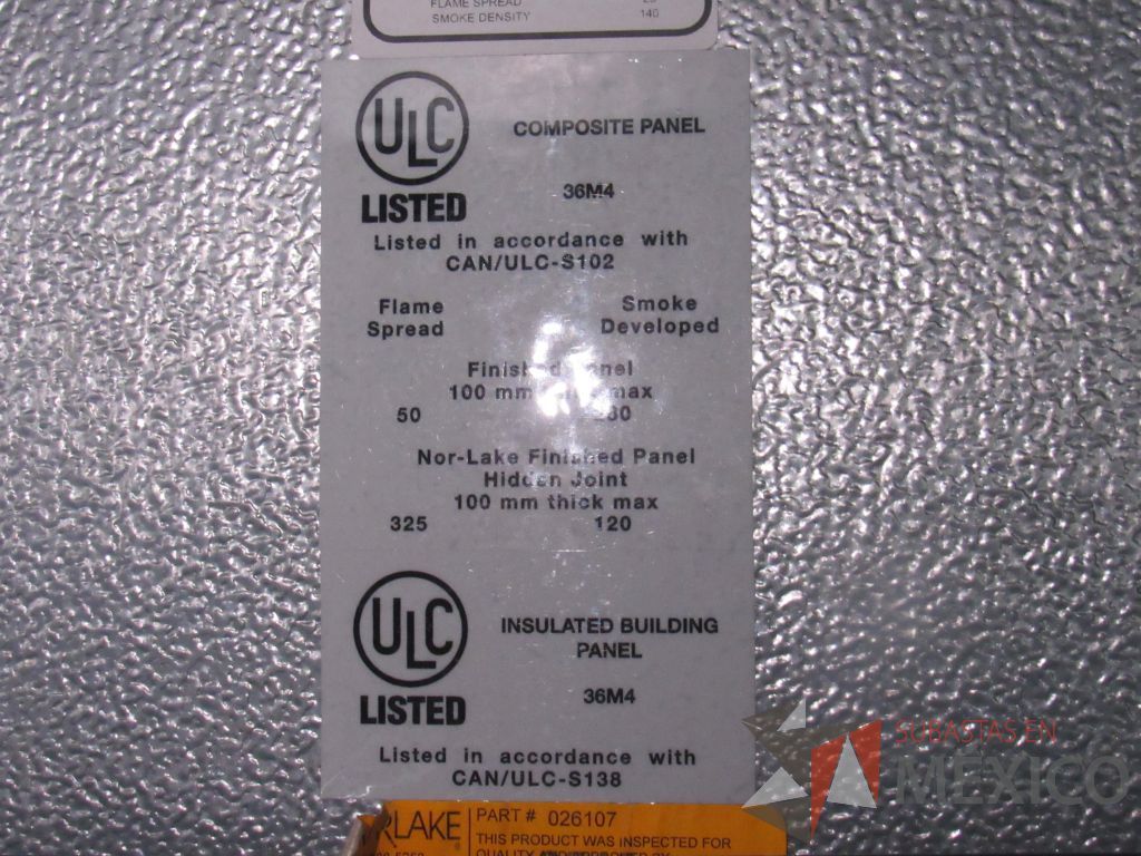 Lote 027 - Camara de congelación Frezer 220 VOLTS, Norlake, Modelo: KLF66CL - Imagen 4